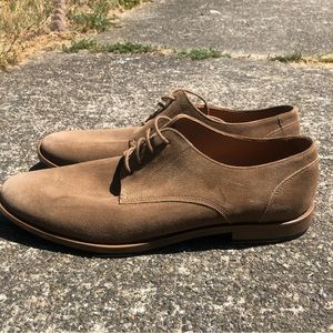 Men’s Suede Tan Dress Shoes size 11.5